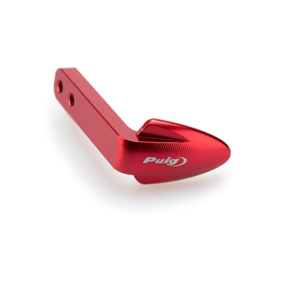 Puig Brake Lever Guard Coloured Tip Red